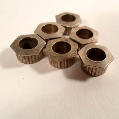 Wartime Martin Waverly Vintage Tuners 1940's set of 7 w/ ferrules image 9