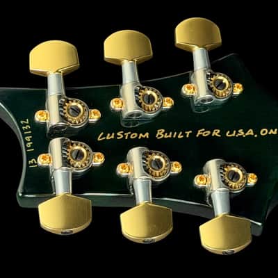2013 Paul Reed Smith PRS Custom 22 Artist Package w Brazilian Rosewood Fretboard ~ Jade Green image 10