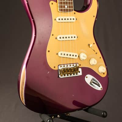 Fender Custom Shop '65 Stratocaster "Chicago Special" Relic - Midnight Purple Sparkle image 10
