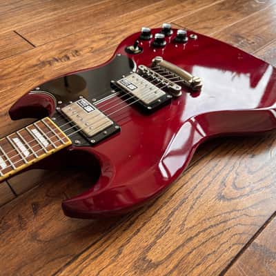 2011 ESP Edwards SG-120LT2 Electric Guitar Heritage Cherry Nitro Finish Japan MIJ image 8
