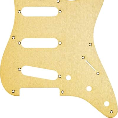 Genuine Fender '57 Pickguard, Strat/Stratocaster, 8-Hole - Gold Anodized image 3