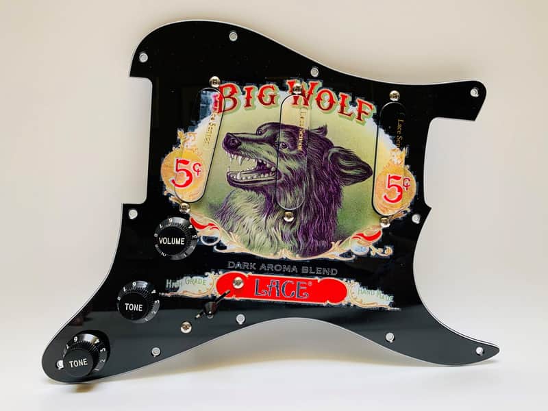 Lace Sensor Big Wolf Custom Loaded Pickguard - Big Wolf image 1