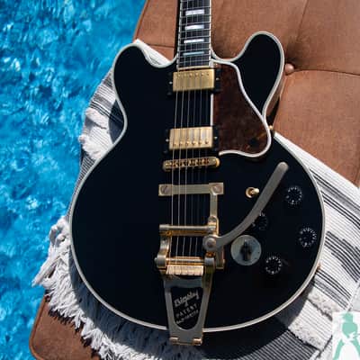 1996 Gibson ES-355 BB King Lucille - w Bigsby & Ebony Fretboard - TONS of MOJO - Pro Set Up w Perfect Action/Intonation! image 8