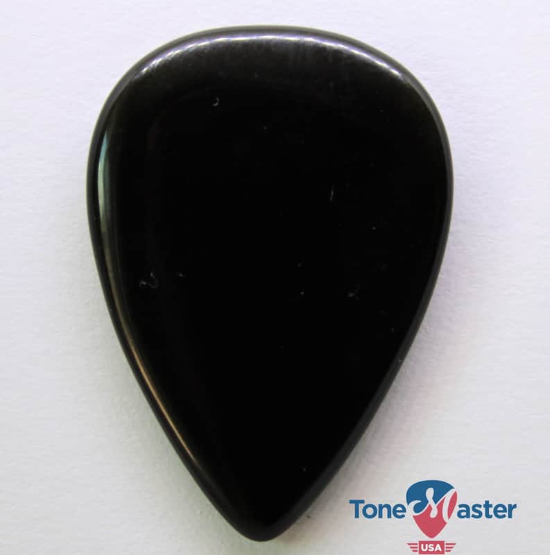 Tone-Master Maxi size Obsidian stone pick MN011 image 1