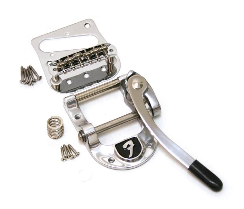 086-8013-004 Bigsby B5 Fender Logo Vibrato Kit for Tele/Telecaster image 1