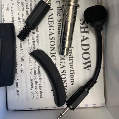 Shadow Megasonic 2 Quickmount Preamp for Classical or Acoustic guitar with condenser microphone image 3