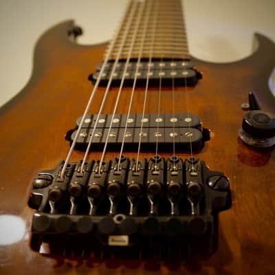 Ibanez LACS RGA8 2012 Bubinga/Dark Burst image 5
