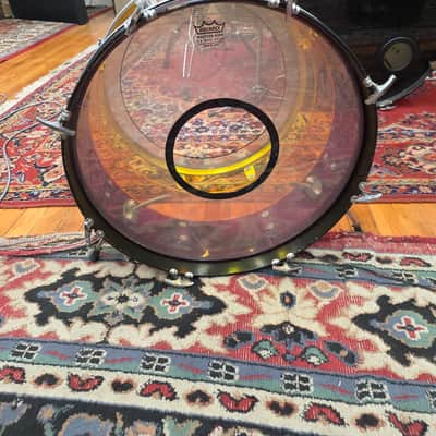 Ludwig Tequila Sunrise Tivoli Bass Drum 20x14 1970s image 3