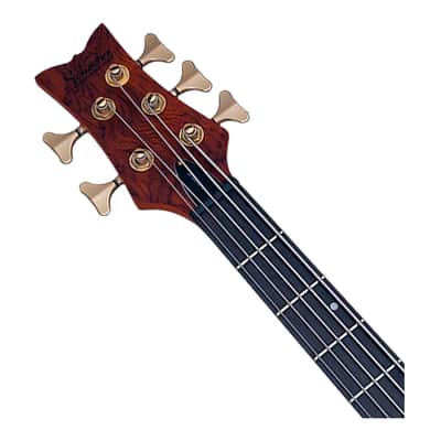 Schecter Stiletto Studio-5 5-String LH Bass Guitar - Honey Satin - Open Box image 4
