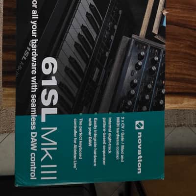 Novation ReMOTE 61 SL MKIII MIDI Controller 2018 - Present - Black image 6