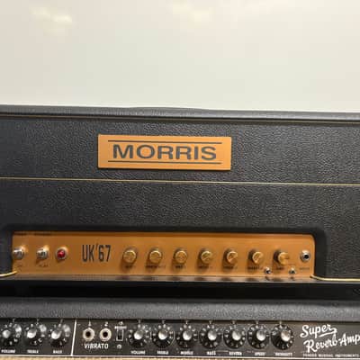 Morris UK67' 2024 - Black w/Gold Plexi Faceplate image 1