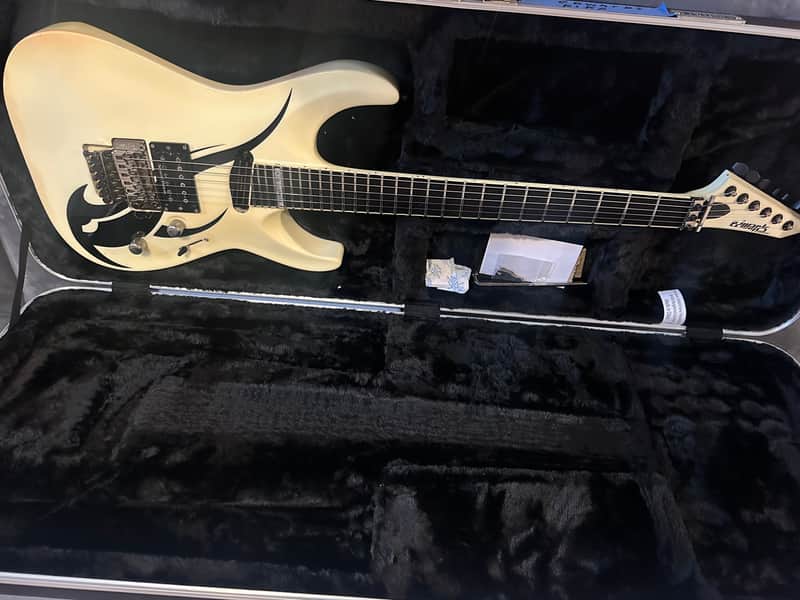 ESP Edwards E-KL-170SW Kiko Loureiro Signature 2008 Snow White image 1