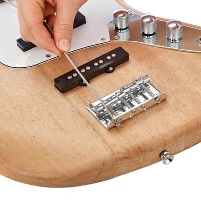 DIY Electric Guitar Kit JB-Style Rengas Body - Maple Neck image 12