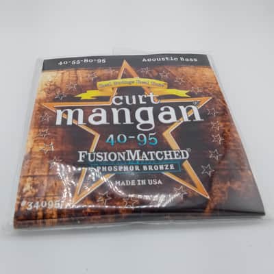 Curt Mangan Acoustic Bass Strings 40-95 Phosphor Bronze 34095 image 1