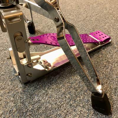 DW Special Edition MDD Machined Direct Drive 3 Leg Hi Hat Stand, Purple - Pre Owned image 7