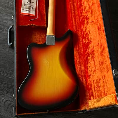1965 Fender Jaguar L Series Sunburst All Original with Case image 7