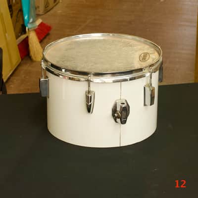 Vintage Ludwig Combo Series 4-pc Drumset, 12/13/16/22, White image 16
