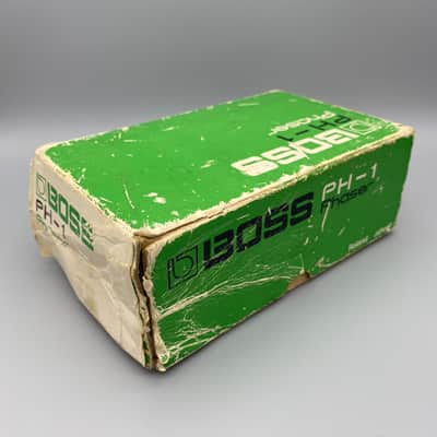 Boss PH-1 Phaser (Silver Screw, Back Label, Made in japan, Vintage MIJ) with Original box! image 11