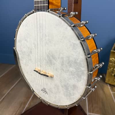 Ome Juniper Deluxe Silver Bell Tone Ring 5-string Openback Banjo image 5