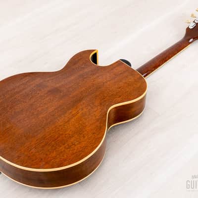 1989 Gibson ES-175 Sunburst w/ Mahogany Back/Sides, 100% Original w/ Case & Hangtag image 16
