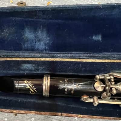 Antique Rampone Brevettato clarinet 1900 - Grenadilla wood image 5