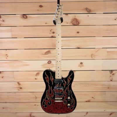 Fender James Burton Telecaster - Red Paisley Flames - US21014478 image 4