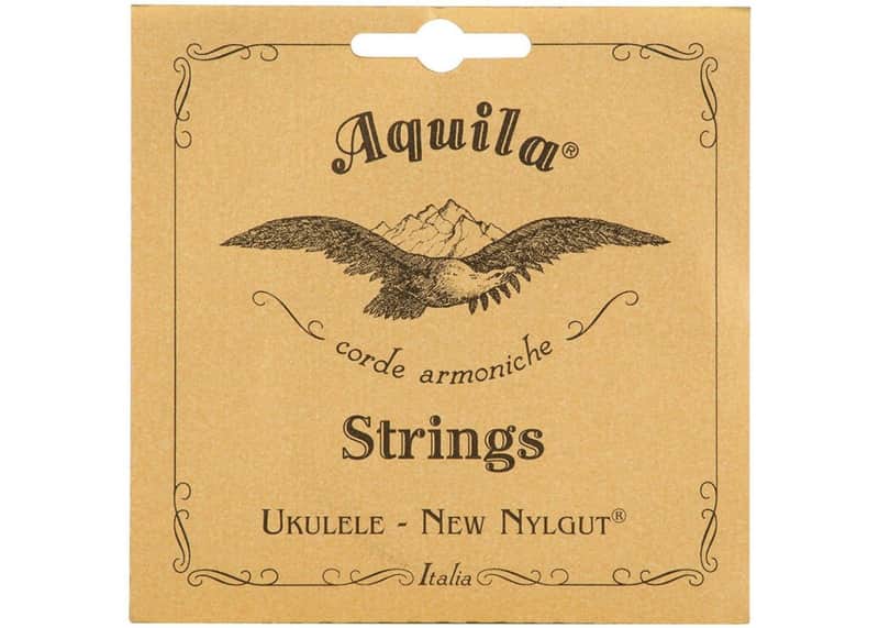Aquila New Nylgut AQ-4 Soprano Ukulele Strings - High G - Set of 4 image 1