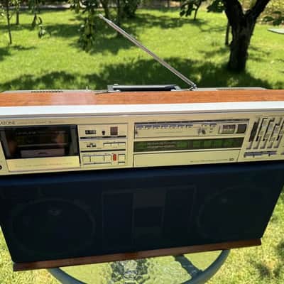 DIATONE Y-500 Rare Vintage Boombox Getto blaster Serviced Warranty Wooden image 17