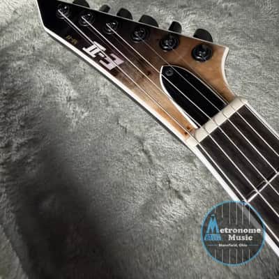 ESP E-II M-II Hardtail w/Case - Black Natural Fade image 7