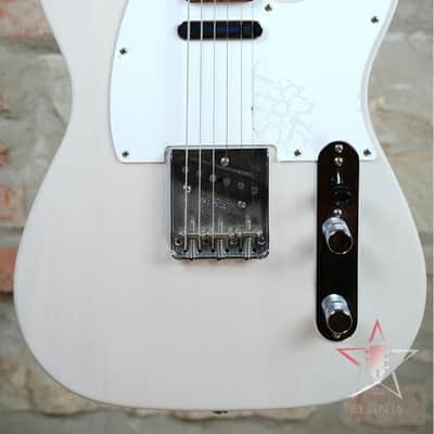 FENDER Telecaster Mirror Jimmy Page Signature - 2019 - White Blonde image 3