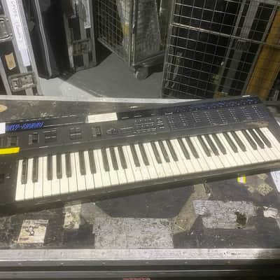 Korg DW8000 Synth owned and used by Rick Wakeman of YES 1980 Black image 1