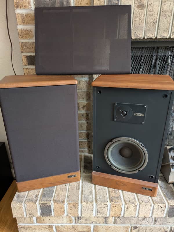 Vintage Advent "Rebuilt" Bookshelf Speakers image 1