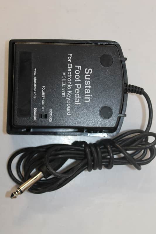 Lo Duca 3781 Universal Sustain Pedal For Electronic Keyboard image 1