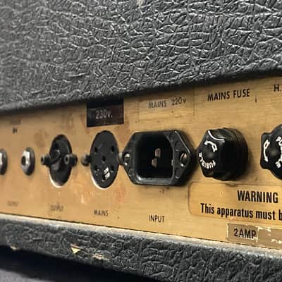 Marshall JMP 2203 Mk2 Master Model Lead 100-Watt Guitar Amp Head 1975 - 1981 image 4
