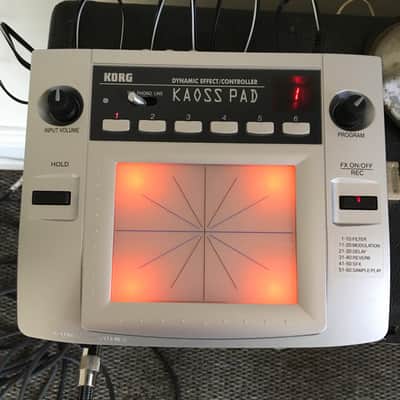 Korg KP-1 Kaoss Pad 1 2000s - Silver image 6