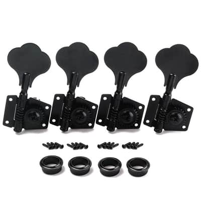 Bass Tuners Machine Heads Black image 1
