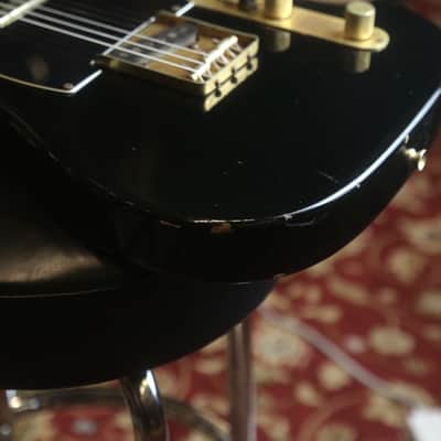 1986-1987 Fender Telecaster TLG-80-55, ALL BLACK, Made in Japan - Black / Pro Set Up image 15