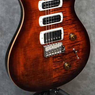 PRS SE Studio Electric Guitar Orange Tiger Smokeburst Finish - W/Setup & Bag image 2