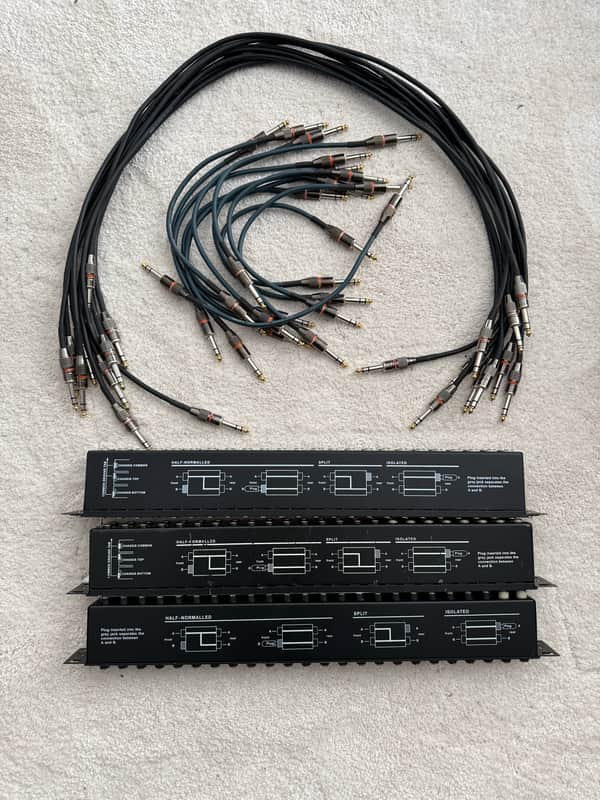 Neutrik NYS-SPP-L1 48-Point TRS Patchbay 2010s - Black | Reverb