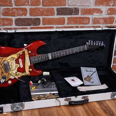 Fender Custom Shop “The Disaffected” Stratocaster #7 of 8  Artwork by Adrian Nyman 2003 w/OHSC image 2