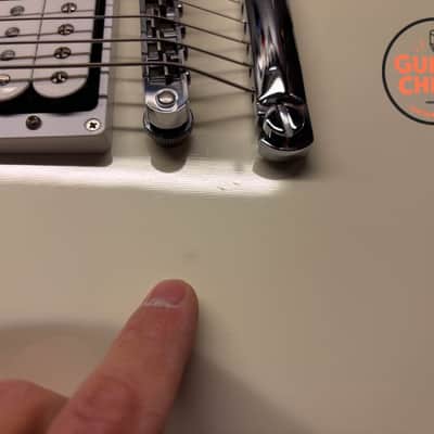 2013 Gibson SG Baritone Alpine White w/ OHSC 27" Scale image 12