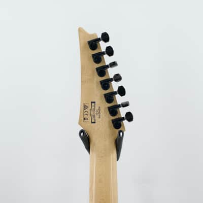 Used AS/IS Ibanez RG7421PB Transparent Gray Flat 7-String Electric Guitar image 4