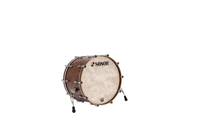 SONOR *Pre-Order* Momentum Birch Series 24x15.25" California Burl Semi Gloss Veneer Bass Kick Drum | NEW | Special Order | Authorized Dealer image 1