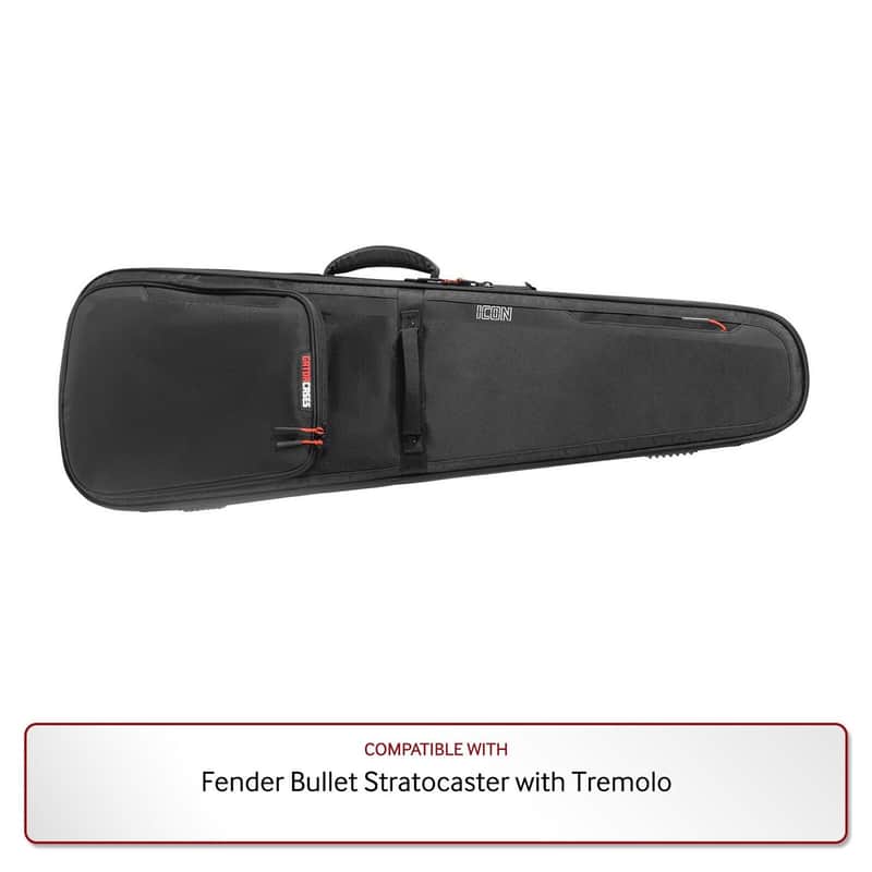 Gator Premium Gig Bag in Black for Fender Bullet Stratocaster with Tremolo image 1