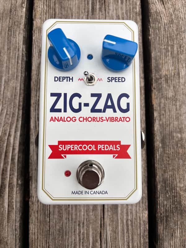 Supercool Pedals ZIG-ZAG Analog Chorus-Vibrato image 1