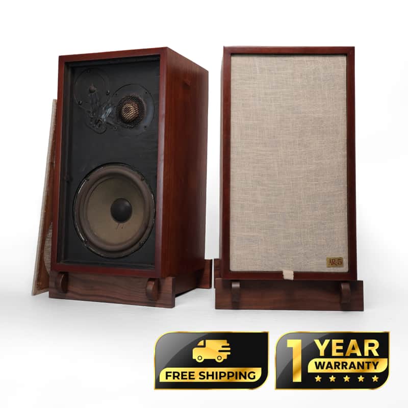 Acoustic Research AR-5 Pair of Speakers – Professionally Restored – 1-Year Warranty image 1