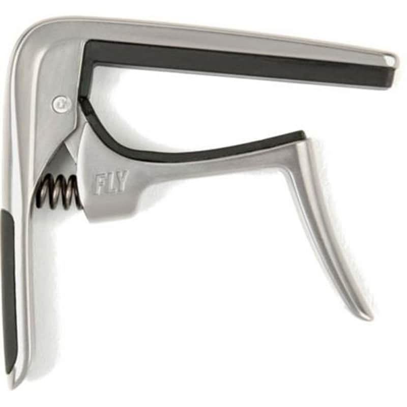 Dunlop Trigger Fly Classical Guitar Capo Satin Chrome image 1