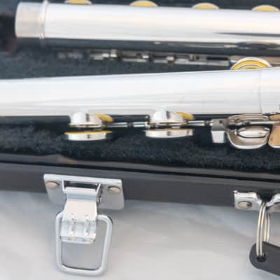 Yamaha YFL-321 Intermediate Flute *Made in Japan *Silver Headjoint *Overhauled New Pads image 8