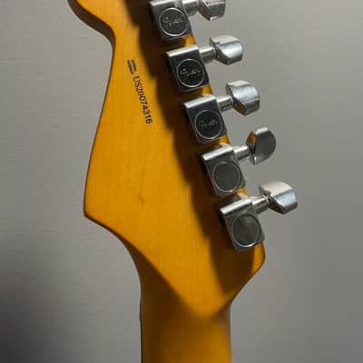 Fender American Professional II Stratocaster with Rosewood Fretboard - Roasted Pine - Lollar pickups image 8