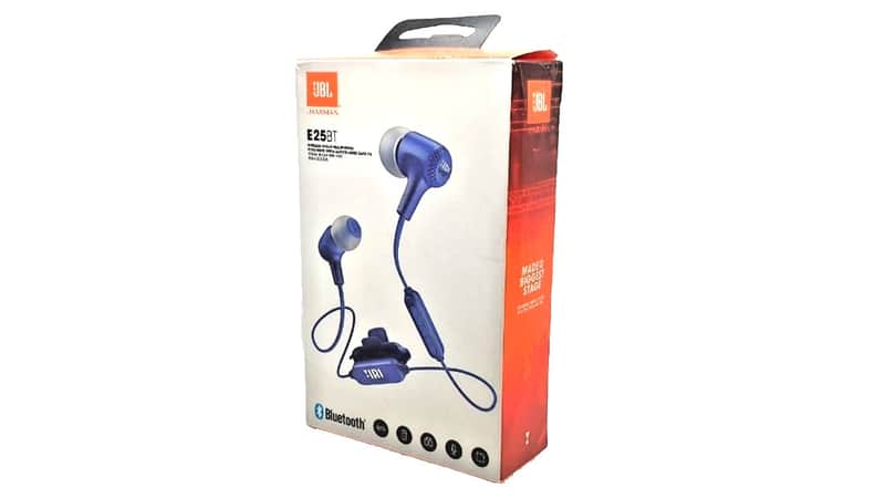 JBL E25BT Bluetooth Headphones - As New In Original Box image 1